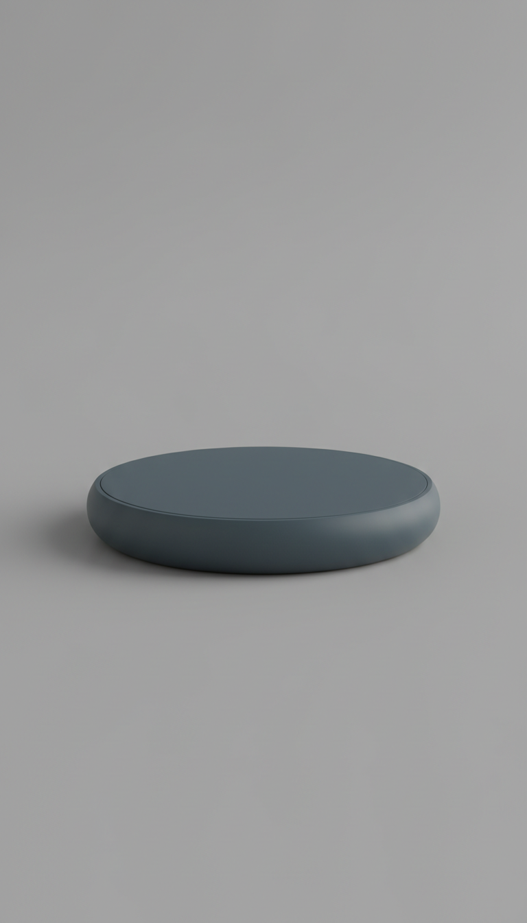 Slate blue wireless charger