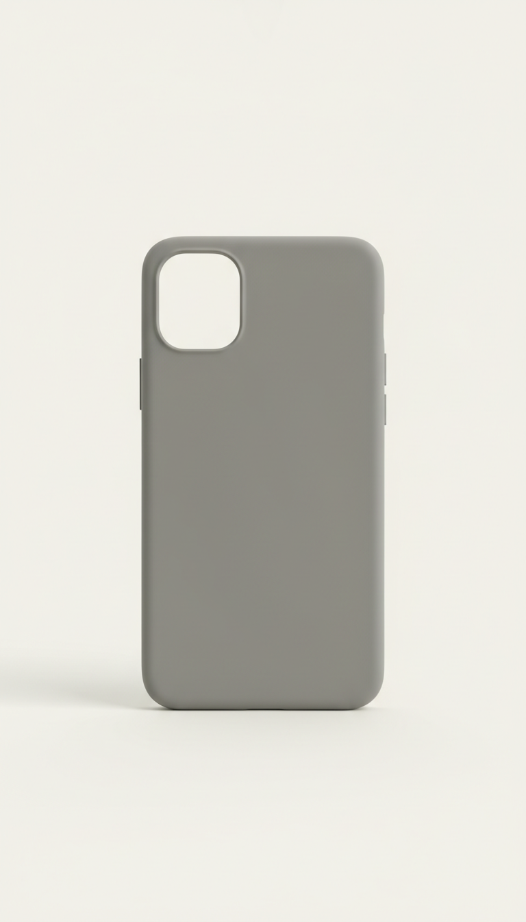 Cloud grey phone case